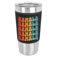 Vintage Kamala Typography Leatherette Tumbler | Artistshot