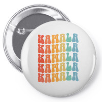 Vintage Kamala Typography Pin-back Button | Artistshot