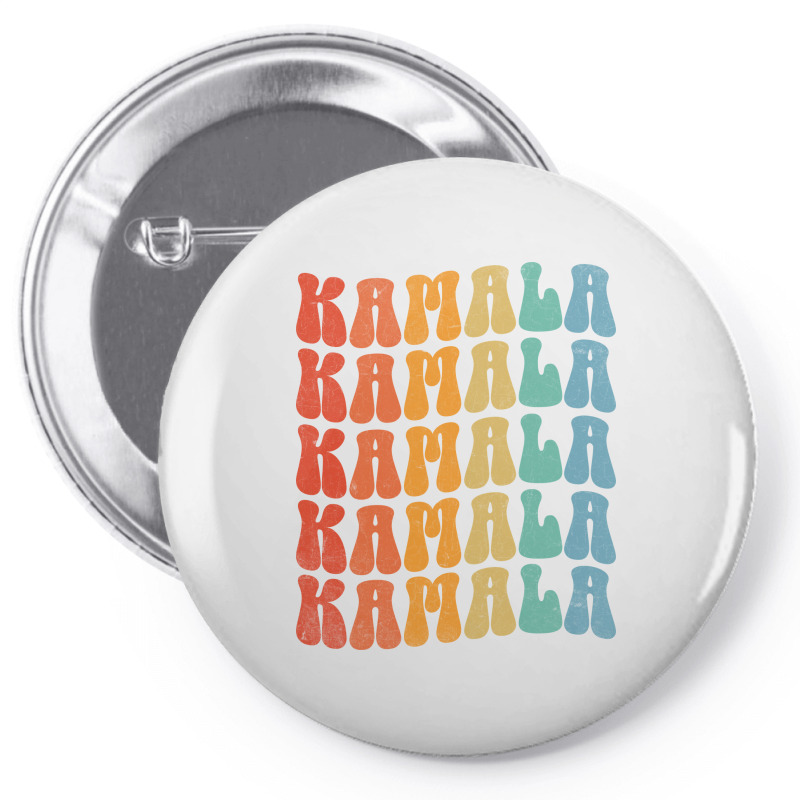 Vintage Kamala Typography Pin-back Button | Artistshot