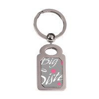 Big Sister, Best Big Sister Ever Silver Rectangle Keychain | Artistshot