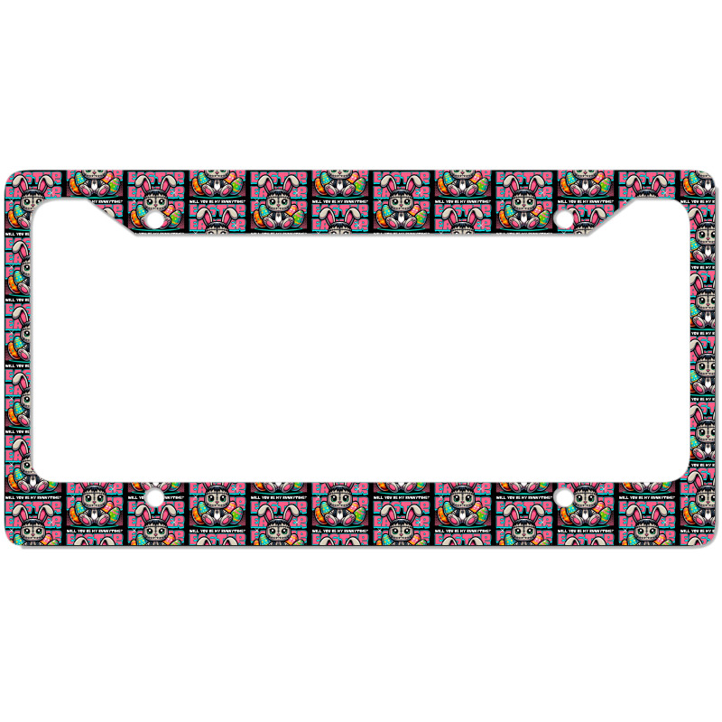 Easter Bunnytime License Plate Frame | Artistshot