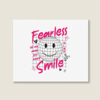 Fearless Smile Landscape Canvas Print | Artistshot