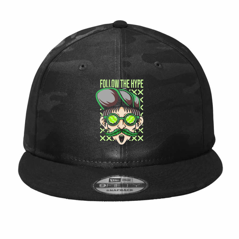 Follow The Hype Camo Snapback | Artistshot