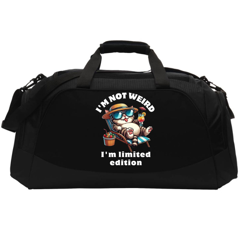 I'm Not Weird I'm Limited Edition Active Duffel | Artistshot