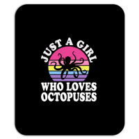 Just A Girl Who Loves Octopuses Mousepad | Artistshot