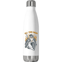 Kill Your Enemy Stainless Steel Water Bottle | Artistshot