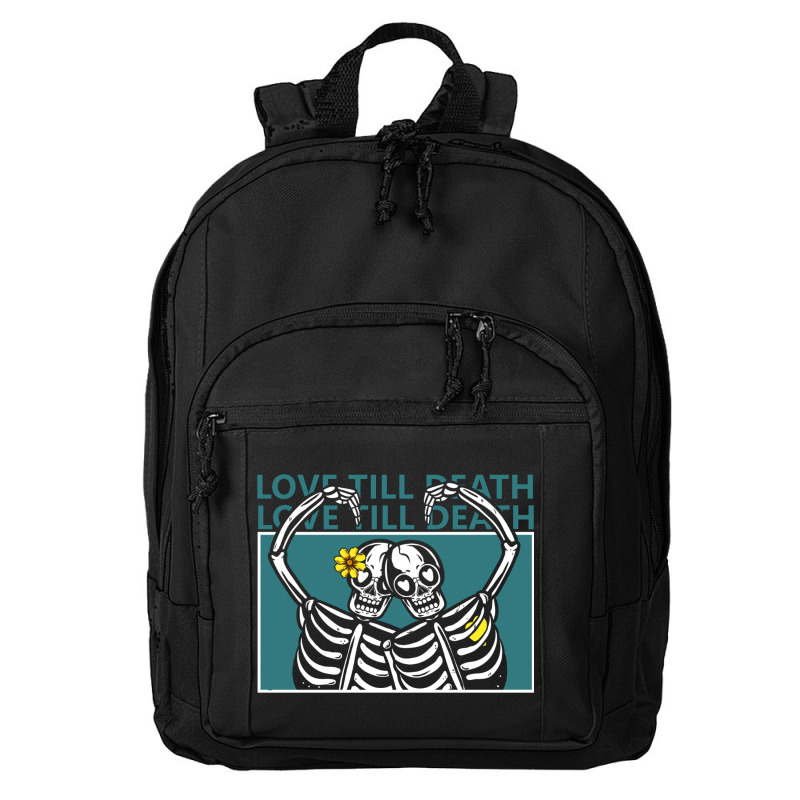 Love Till Death Basic Backpack | Artistshot