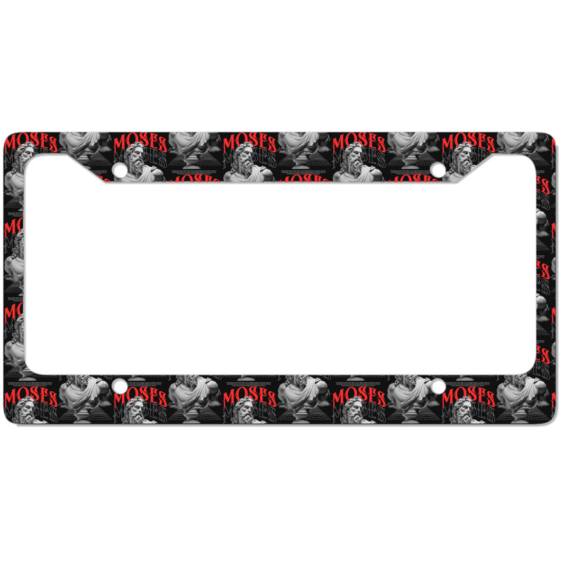 Moses License Plate Frame | Artistshot