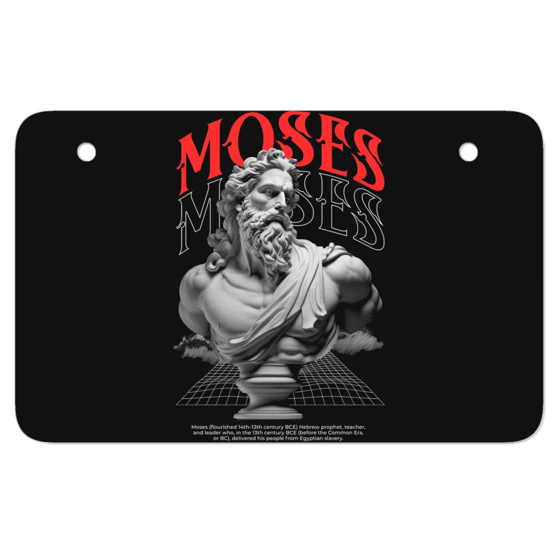 Moses Atv License Plate | Artistshot