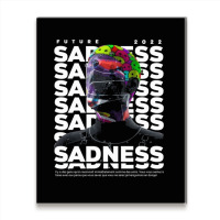 Sadness Metal Print Vertical | Artistshot