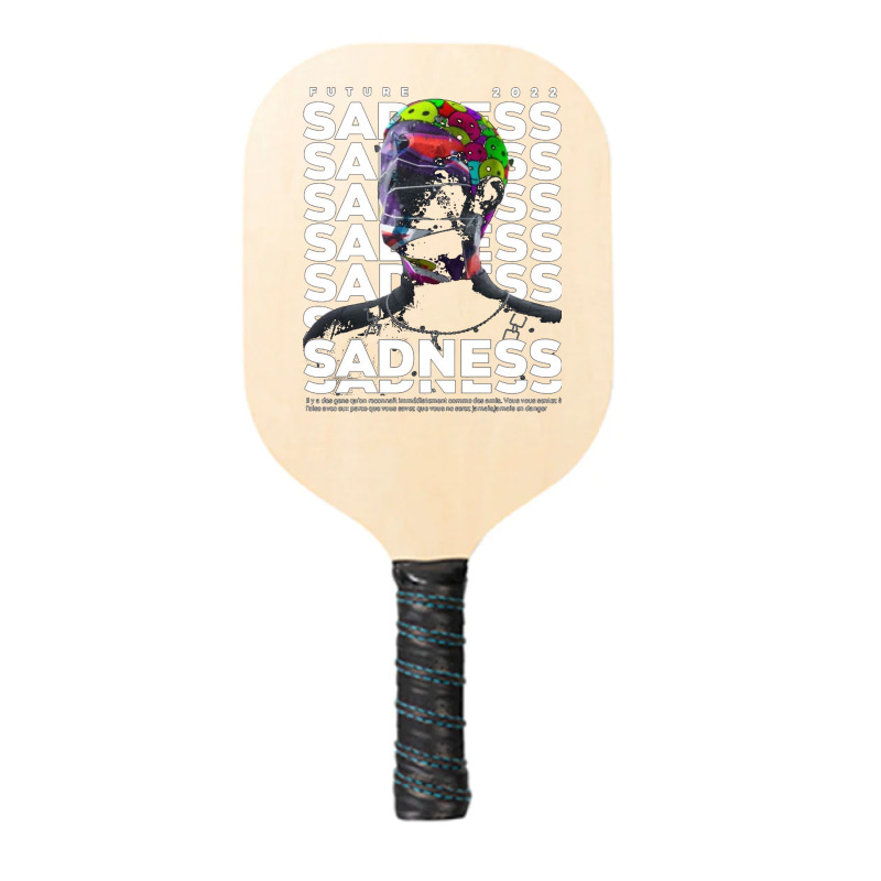 Sadness Pickleball Paddle | Artistshot