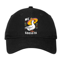 Me Goose Ta Funny Sombrero Mexican Goose Adjustable Cap | Artistshot