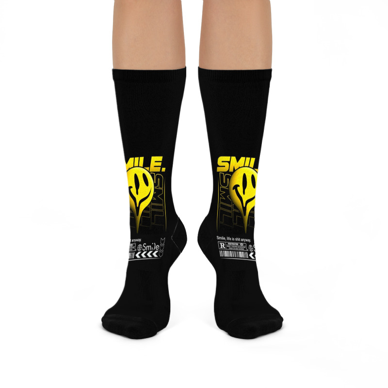 Smile Crew Socks | Artistshot