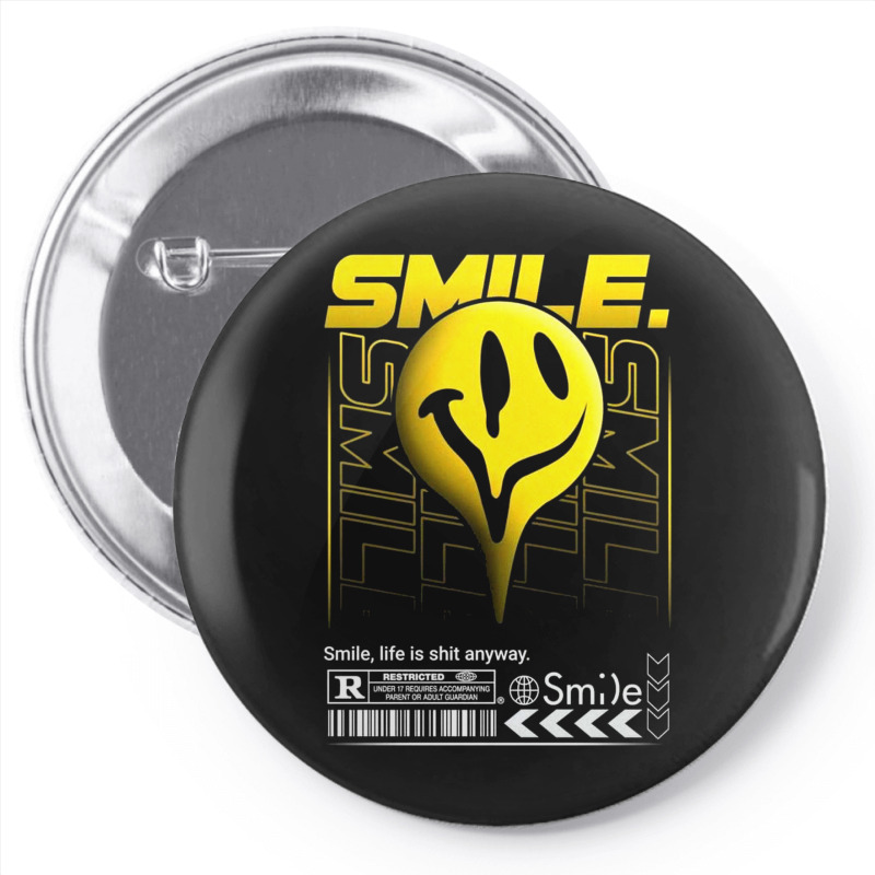 Smile Pin-back Button | Artistshot