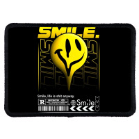 Smile Rectangle Patch | Artistshot