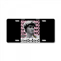 Smoking License Plate | Artistshot