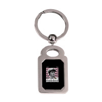 Smoking Silver Rectangle Keychain | Artistshot