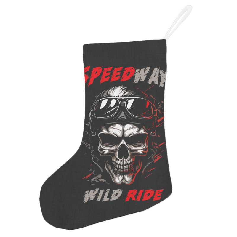 Speed Way Wild Ride Holiday Stocking | Artistshot