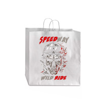 Speed Way Wild Ride Jumbo Paper Bag - 18 X 7 X 18 3/4 | Artistshot