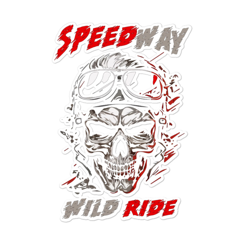 Speed Way Wild Ride Sticker | Artistshot