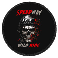 Speed Way Wild Ride Round Patch | Artistshot