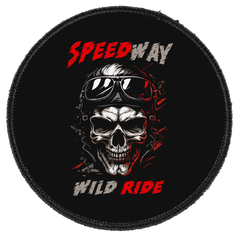 Speed Way Wild Ride Round Patch | Artistshot