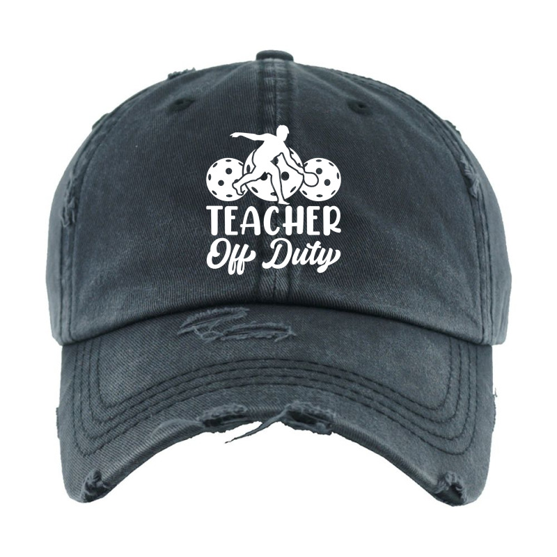 Teacher Off Duty Ponytail Cap | Artistshot