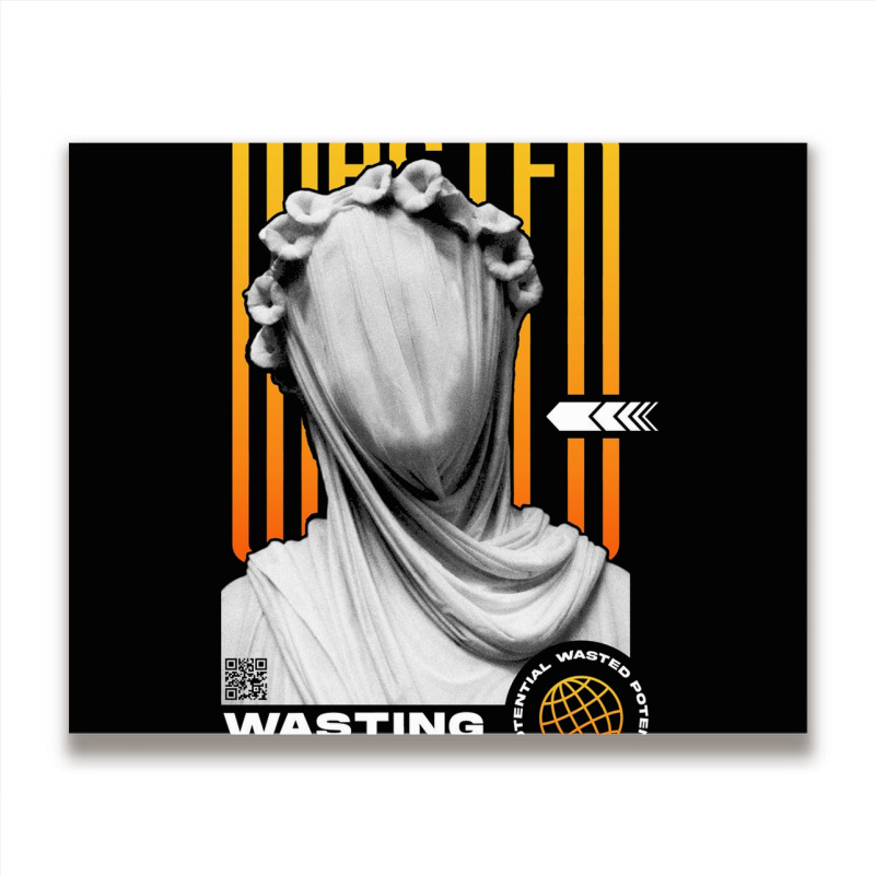 Wasting Time Metal Print Horizontal | Artistshot