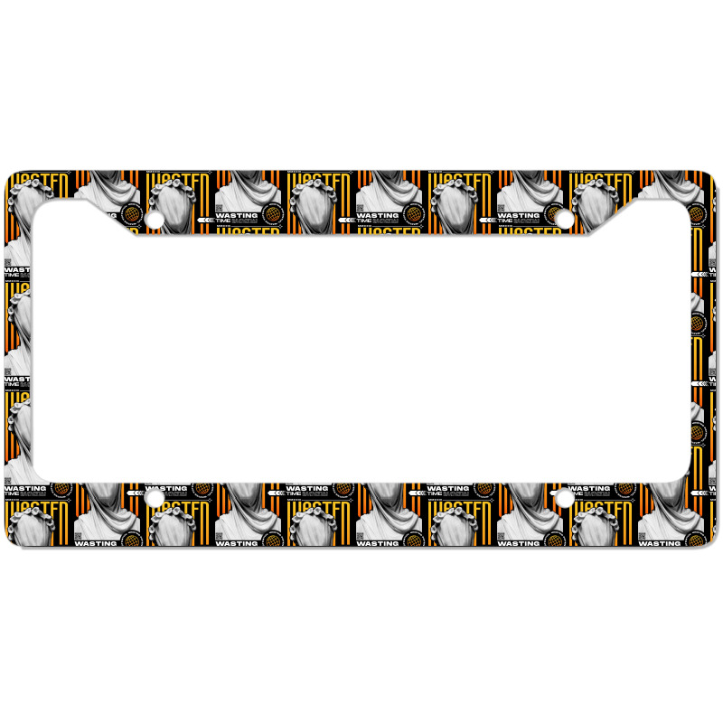 Wasting Time License Plate Frame | Artistshot