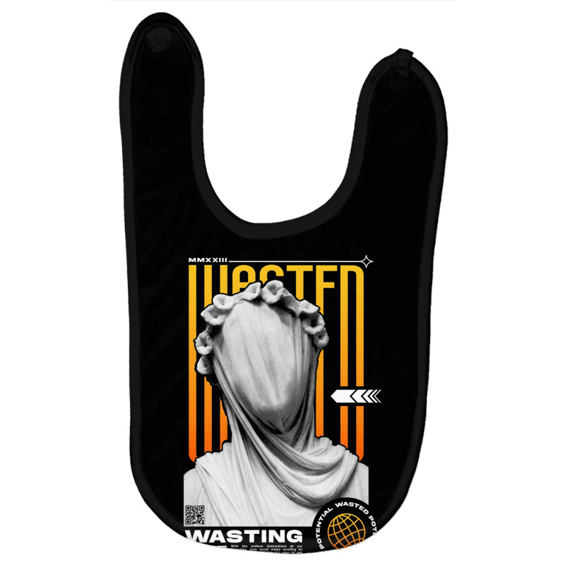 Wasting Time Baby Bibs by New Nice Shirt | Artistshot