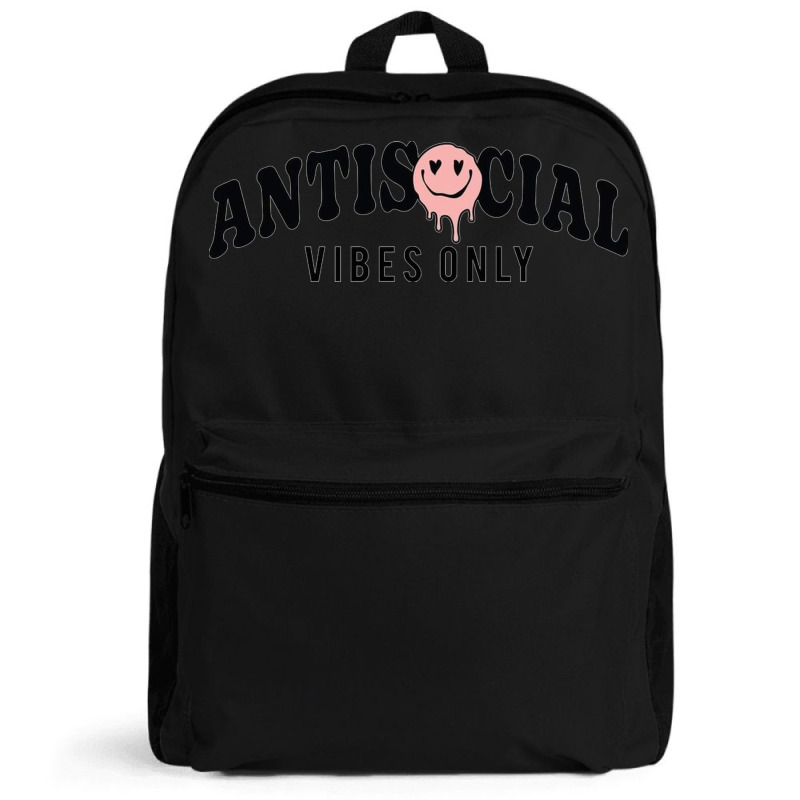 Antisocial Vibes Only Backpack | Artistshot