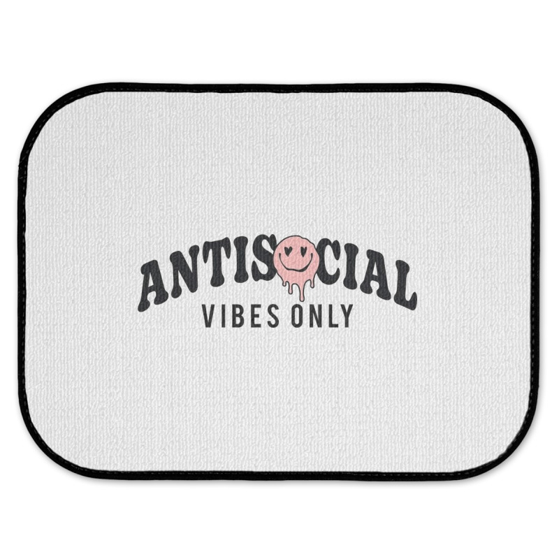 Antisocial Vibes Only Rear Car Mat | Artistshot