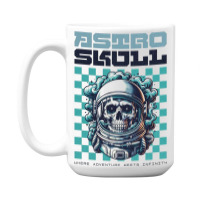 Astro Skull 15 Oz Coffee Mug | Artistshot