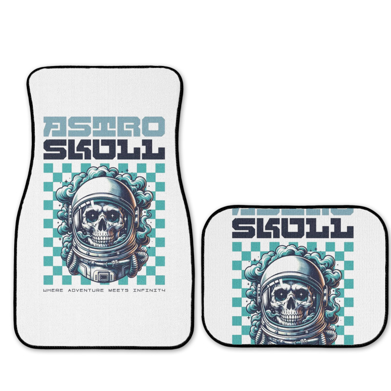 Astro Skull Full Set Car Mats | Artistshot