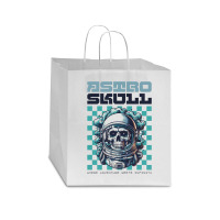 Astro Skull Star Paper Bag - 13 X 7 X 13 | Artistshot