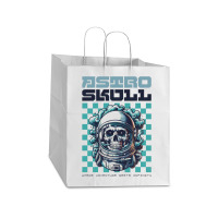 Astro Skull Take Out Paper Bag - 14 X 10 X 15 1/2 | Artistshot