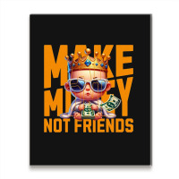 Baby King Make Money Metal Print Vertical | Artistshot