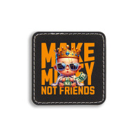 Baby King Make Money Square Leatherette Patch | Artistshot