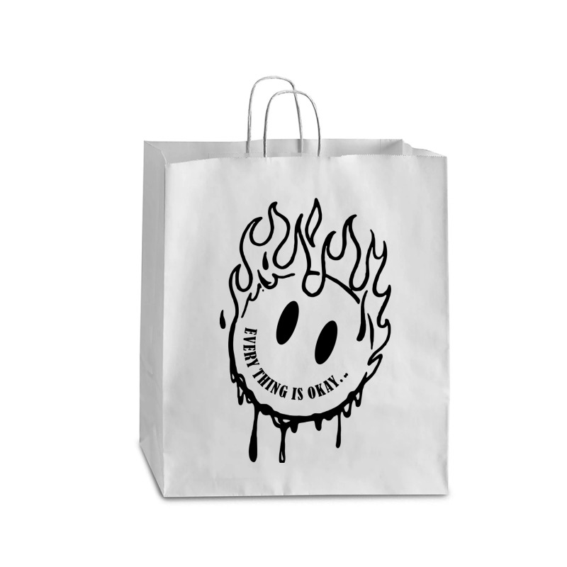 Every Thing Is Okay Queen Paper Bag - 16 X 6 X 19 1/4 | Artistshot