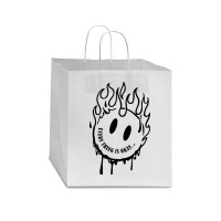 Every Thing Is Okay Star Paper Bag - 13 X 7 X 13 | Artistshot