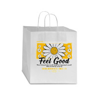 Feel Good Star Paper Bag - 13 X 7 X 13 | Artistshot