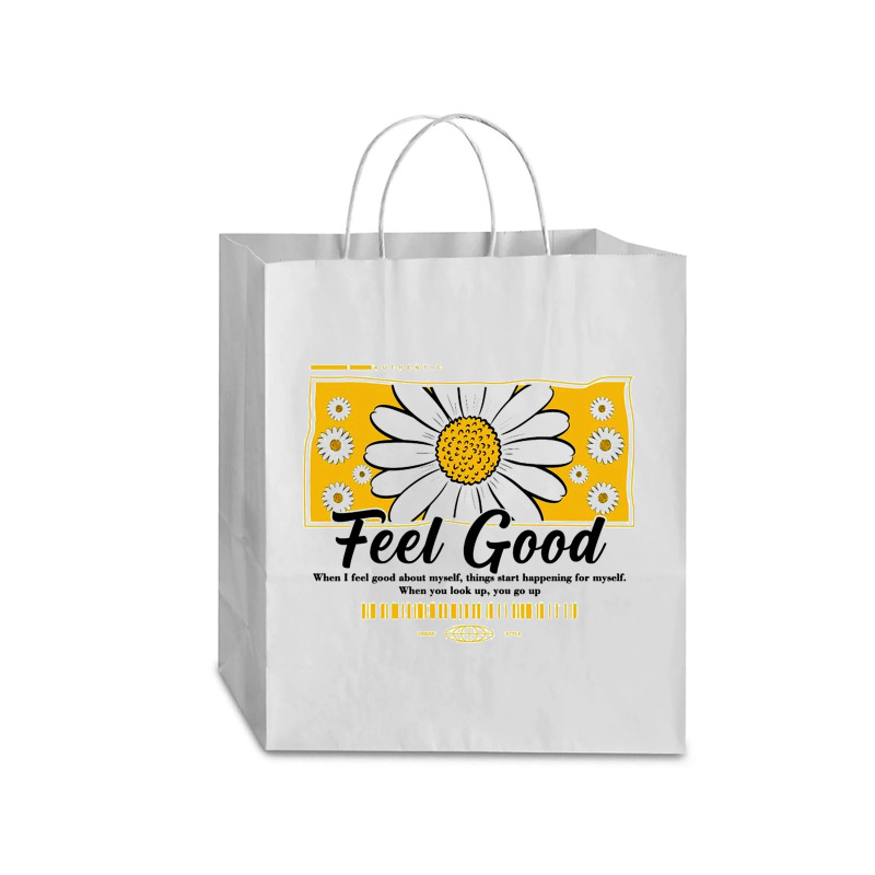 Feel Good Traveler Paper Bag -13 X 6 X 15 3/4 | Artistshot