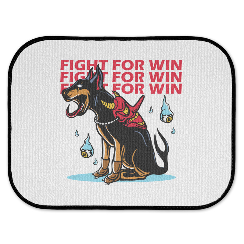 Fight For Win Rear Car Mat | Artistshot