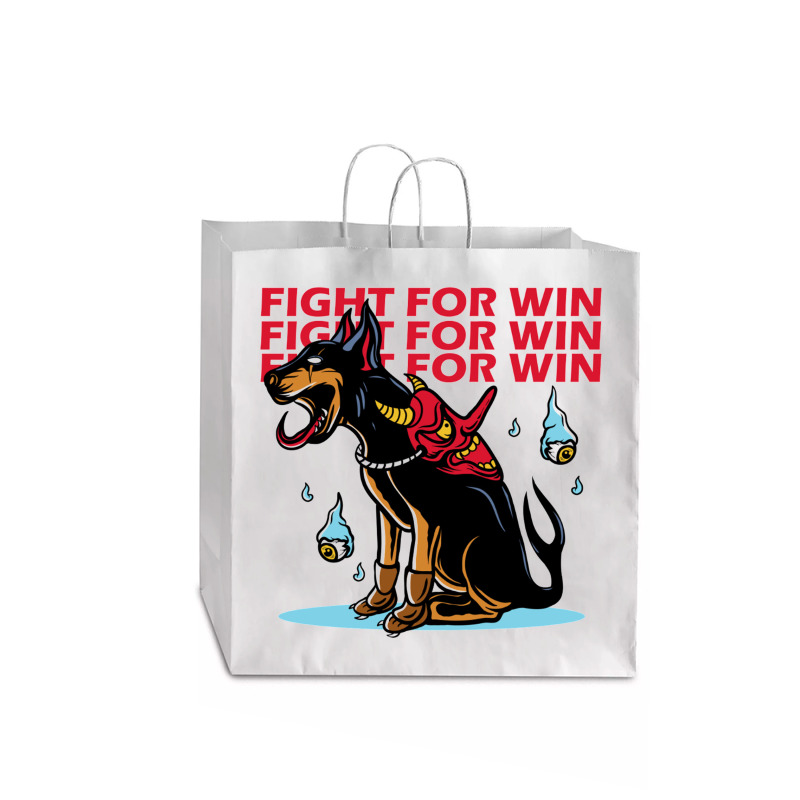 Fight For Win Jumbo Paper Bag - 18 X 7 X 18 3/4 | Artistshot