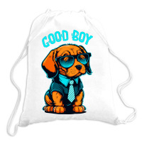 Good Boy Drawstring Bags | Artistshot