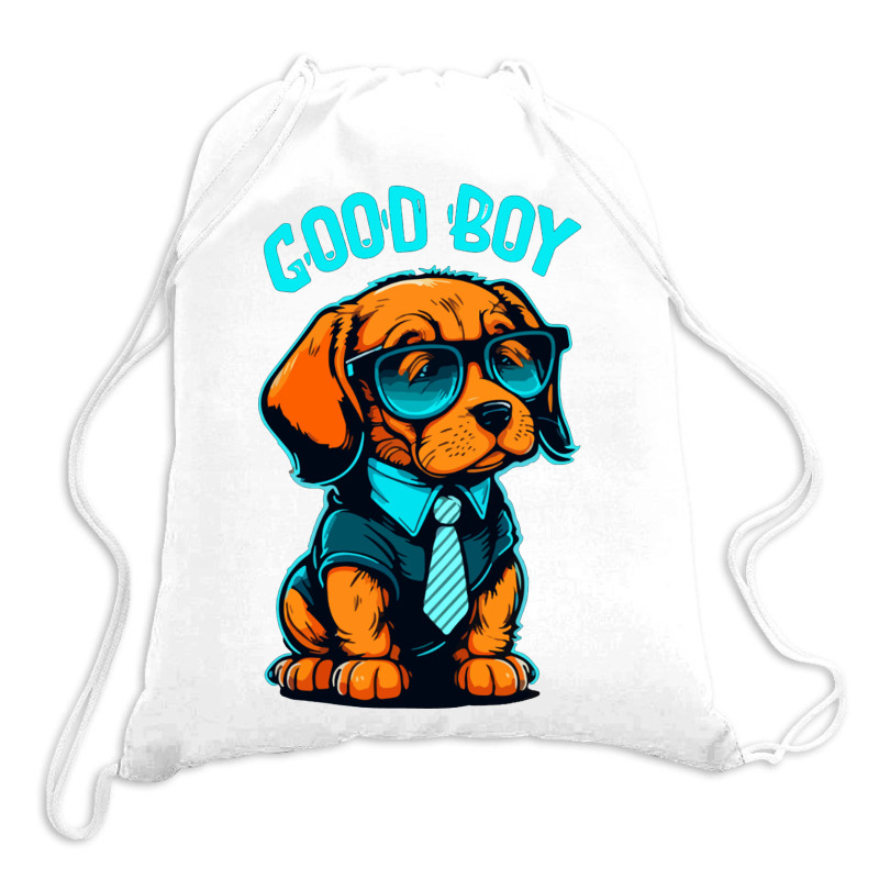 Good Boy Drawstring Bags | Artistshot