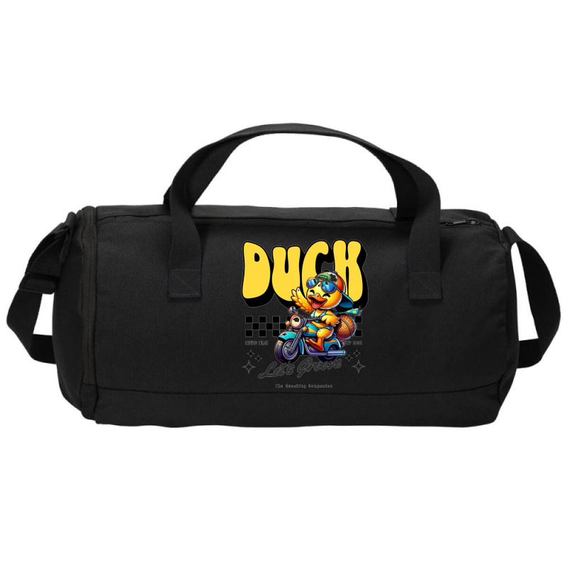 Happy Duck Duffel Bag | Artistshot