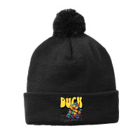 Happy Duck Pom Pom Beanie | Artistshot