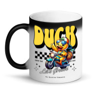 Happy Duck Magic Mug | Artistshot