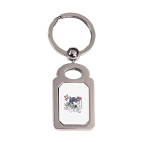 Hey You're Silver Rectangle Keychain | Artistshot